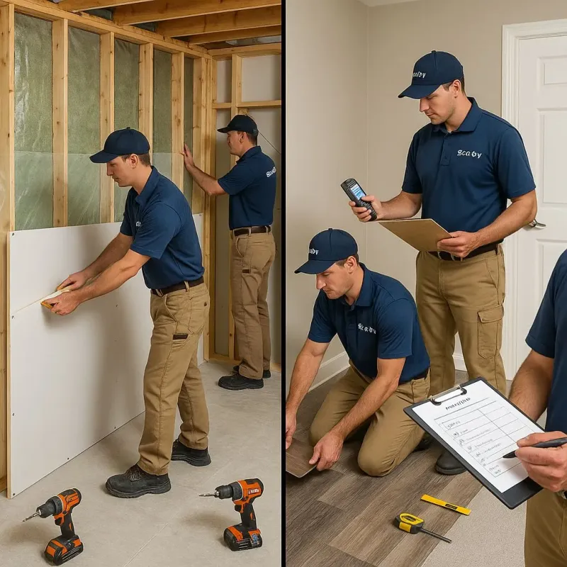 Repairs and Reconstruction process in Schuylkill County, PA