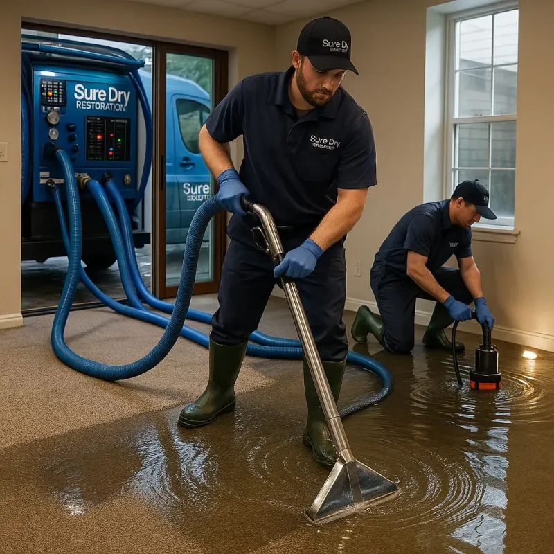 Water Extraction and Removal process in Schuylkill County, PA